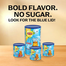 Lipton Zero Sugar Iced Tea Mix, Lemon Flavor Black Iced Tea, Makes 10 Quarts (Pack of 6)