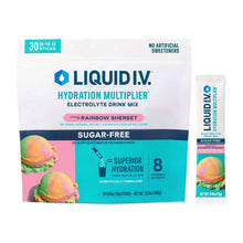 LiquidI-V-HydrationMultiplier-30IndividualServingStickPacksinResealablePouch-SugarFree-RainbowSh_6240_4 - USA Mega Market