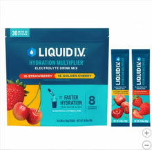 Liquid I.V. Hydration Multiplier 30 Individual Serving Stick Packs in Resealable Pouch, Variety Pack