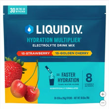 Liquid I.V. Hydration Multiplier 30 Individual Serving Stick Packs in Resealable Pouch, Variety Pack