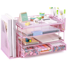 LivhilDesktopOrganizer4-TierDeskOrganizersSetsandStorage-FileOrganizersforDeskDrawerOrganizer-Pa_1765_1 - USA Mega Market