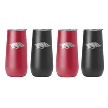 LogoBrandsArkansasRazorbacks10oz.CurvedTumbler4pk.4 - USA Mega Market