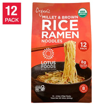 LotusFoods_OrganicMillet_BrownRiceRamen_2.5oz_12-Count - USA Mega Market