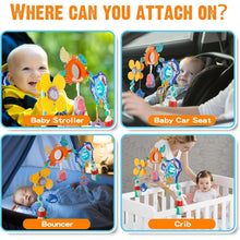 Ludolm Baby Stroller Arch Toys, Travel Car Seat Toys, Baby Play Arch Crib Accessory Toys, Mobile for Bassinet, Pram Activity Arch Bar Toys for Babies Infants