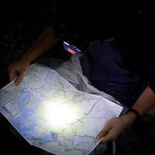 Ozark Trail LED 100 Lumens Headlamp, Blue, 3AAA Batteries Included