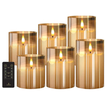 LumiPur6-pieceFlamelessLEDCandlesDesignSeriesGlasswithRemote-_1 - USA Mega Market