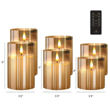LumiPur6-pieceFlamelessLEDCandlesDesignSeriesGlasswithRemote2-_3 - USA Mega Market