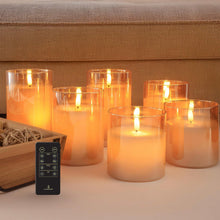LumiPur6-pieceFlamelessLEDCandlesDesignSeriesGlasswithRemote7-_8 - USA Mega Market