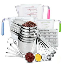 Lumikrypt-23Pcs-Measuring-Cups-Spoons-Set-Stainless-Steel-Nesting-Measuring-Cups-Spoons-Plastic-_9022_1 - USA Mega Market