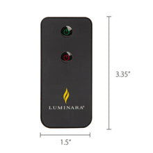 Luminara Outdoor Moving Flame Set, 3-pack