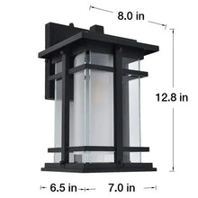 LutecCraftsmanStyleOutdoorLEDWallLantern1 - USA Mega Market