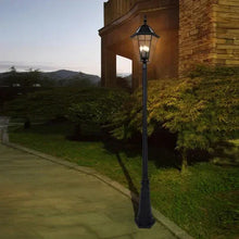 LutecOutdoorLEDSolarPostLight1 - Brands For Less USA