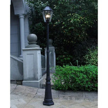 LutecOutdoorLEDSolarPostLight3 - USA Mega Market