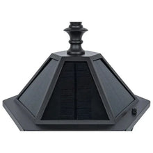 LutecOutdoorLEDSolarPostLight4 - USA Mega Market