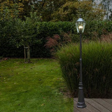 LutecOutdoorLEDSolarPostLight6 - USA Mega Market