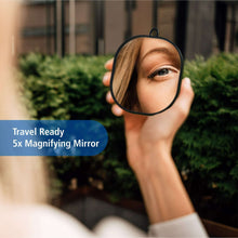Mainstays LED Makeup Mirror, Rechargeable Vanity Mirror with Lights and Storage Tray Base