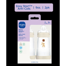 MAM Easy Start Anti-Colic Matte Bottle 9 oz, 2 pack - Dune
