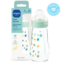 MAM Feel Good Glass Bottle 9oz, 1 PK, Unisex