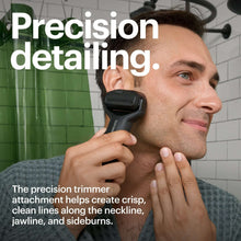 MANSCAPED® The Chairman Plus Precision Pack, Electric Foil Face Shaver and SkinSafe Precision Trimmer with Power Shave Gel