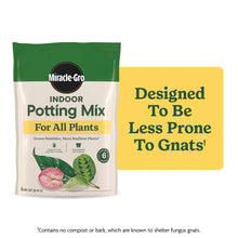 Miracle-Gro Indoor Potting Mix for All Plants, Use with Houseplants and More