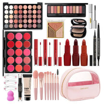Kit de maquillaje todo en uno MISS ROSE, kit completo de maquillaje para mujer, set de maquillaje multiusos, ideal tanto para principiantes como para profesionales, fácil de transportar