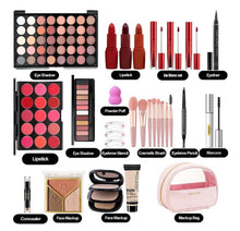 Kit de maquillaje todo en uno MISS ROSE, kit completo de maquillaje para mujer, set de maquillaje multiusos, ideal tanto para principiantes como para profesionales, fácil de transportar