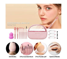 Kit de maquillaje todo en uno MISS ROSE, kit completo de maquillaje para mujer, set de maquillaje multiusos, ideal tanto para principiantes como para profesionales, fácil de transportar