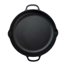 The Mainstays 14 inch Non-Stick Cast Iron Frying Pan, Black
