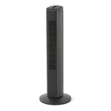 Mainstays 28-Inch Tower Fan with 3-Speed Settings and Oscillation, Black, MSWMT24MBV