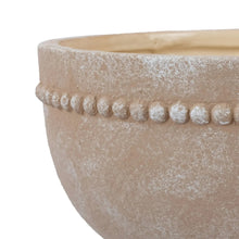My Texas House 8" Dot Bowl Ceramic Plant Pot 8.1" Diameter