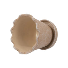 My Texas House 8 inch Ceramic Wave Planter