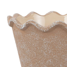 My Texas House 8 inch Ceramic Wave Planter