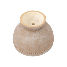 My Texas House 8 inch Ceramic Wave Planter