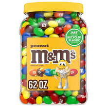 M&amp;M'S Caramelos de chocolate con leche y cacahuete, 62 onzas.
