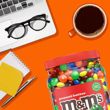 M&M's Bulk Chocolate Candy, Peanut Butter, Jar, 55 oz.