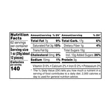 M&amp;M's de chocolate con cacahuete, frasco de 1,76 kg (62 oz) 