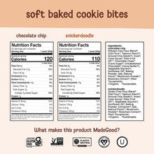 MadeGood Soft Baked Cookie Bites Variety Pack, 0.85 oz., 32 pk.