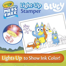 Crayola Color Wonder Magic Light Up Bluey Stamper, Mess Free Coloring, Preschool Supplies, Art Set, Toy for Toddlers, Ages 3+