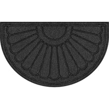 Mainstays 18"x30" Gray Sunburst Polyester Utility Entryway Door Mat