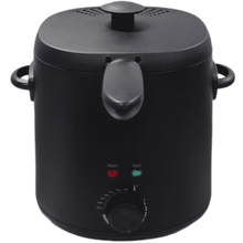Mainstays 2QT Electric Deep Fryer, Matte Black - Household, 1000W