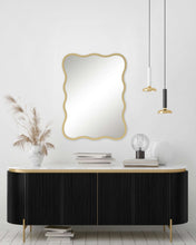 Mainstays 24x36 Gold Framed Large Wall Mirror for Bathroom or Living Room