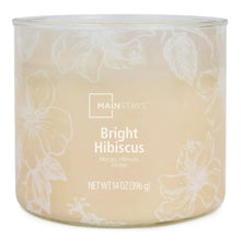 Mainstays 3-Wick Ombre Wrap Bright Hibiscus Scented Candle, 14 oz