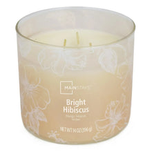 Mainstays 3-Wick Ombre Wrap Bright Hibiscus Scented Candle, 14 oz
