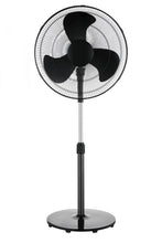 Mainstays 48-Inch Tall Pedestal Fan, 3-Speed Oscillating, Adjustable 18" Fan Head, Black, FS45-19MB