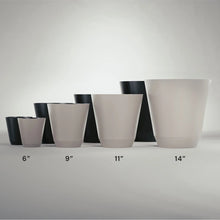 Mainstays Beige Resin Self-Watering Planter