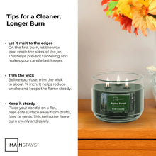 Mainstays 3-Wick Scented Glass Jar Candle, 11.5oz.