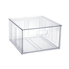 Mainstays Clear Glossy Plastic Pull-Out Closet Drawer Extra Large Size, Adult Size