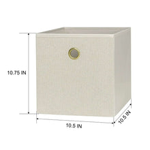 Mainstays Collapsible Fabric Cube Storage Bin