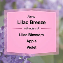 Mainstays Lilac Breeze Scented Single-Wick Large Glass Jar Candle, 20 oz