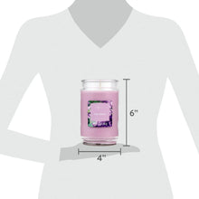 Mainstays Lilac Breeze Scented Single-Wick Large Glass Jar Candle, 20 oz